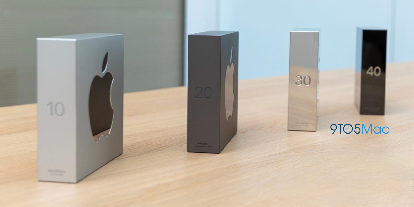 Exclusive: Inside Every Apple Anniversary Award — How Apple Designs and Crafts the 10-, 20-, 30-, and 40-Year Honors