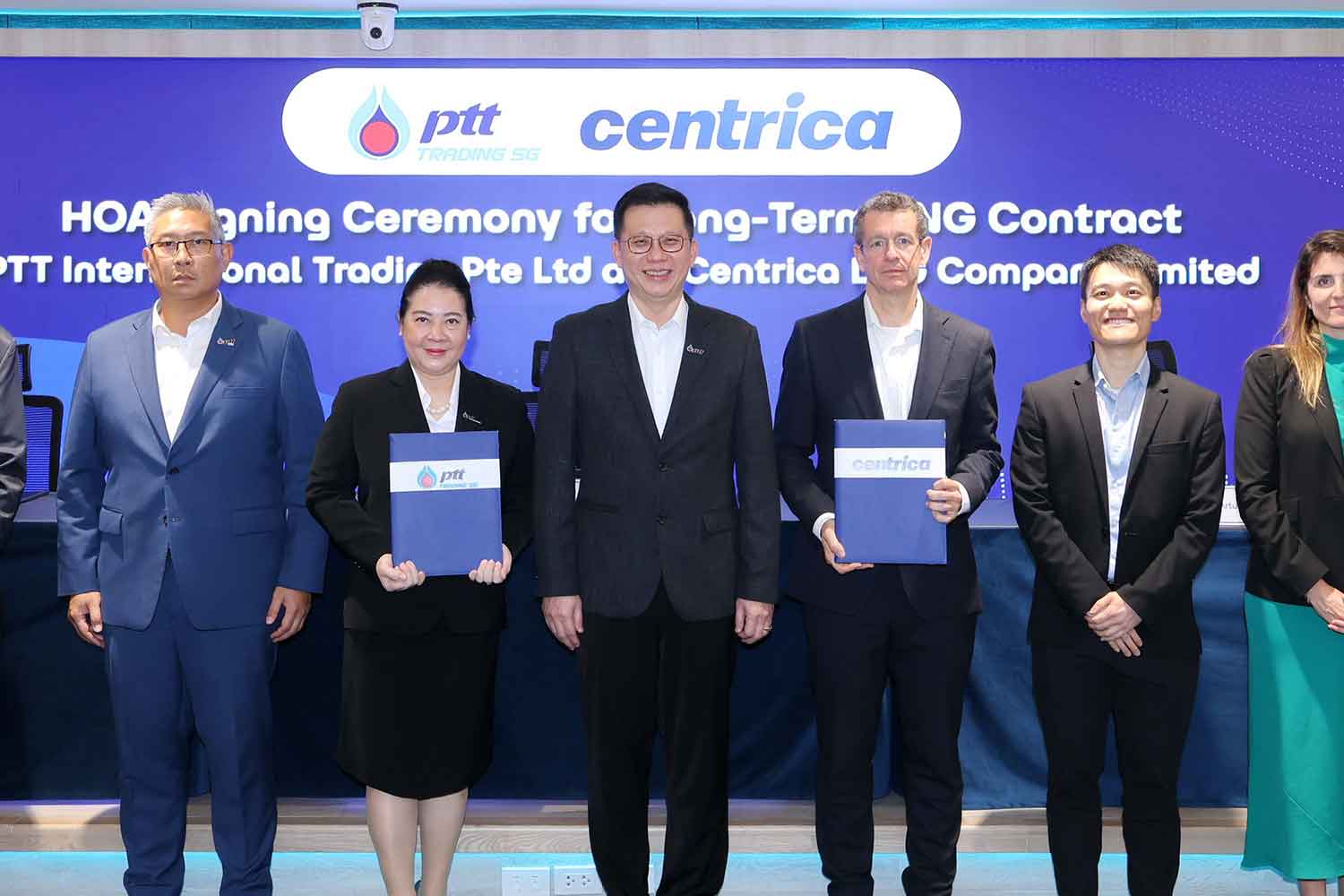 PTT Signs Heads of Agreement to Sell LNG to Centrica, Aiming to Become Southeast Asia’s Major LNG Trader