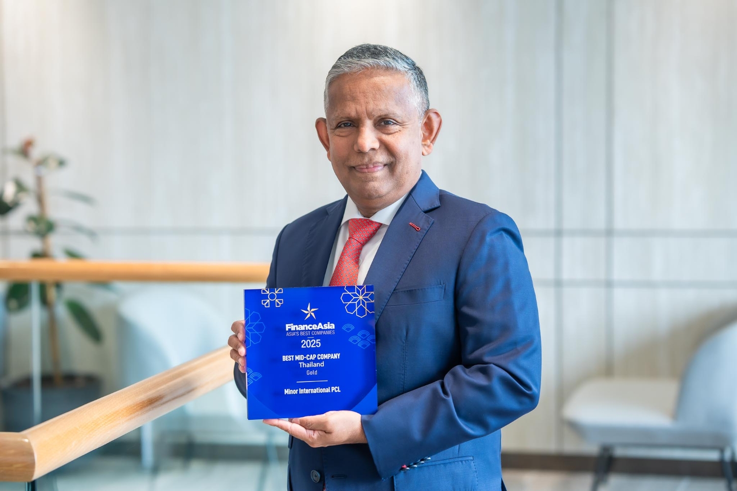 Minor International Named Best Mid-Cap Company in Thailand at FinanceAsia Awards 2025