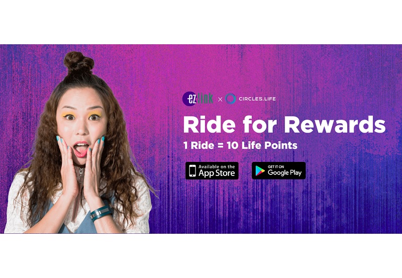 Circles.Life and EZ-Link Launch ‘Ride for Rewards’ Open to All, Earn Life Points on EZ-Link Rides and Redeem Vouchers