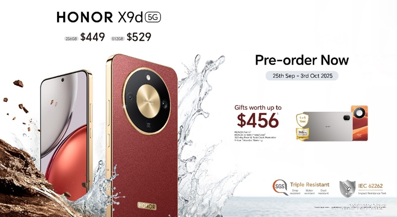 honor x9d sg pricing